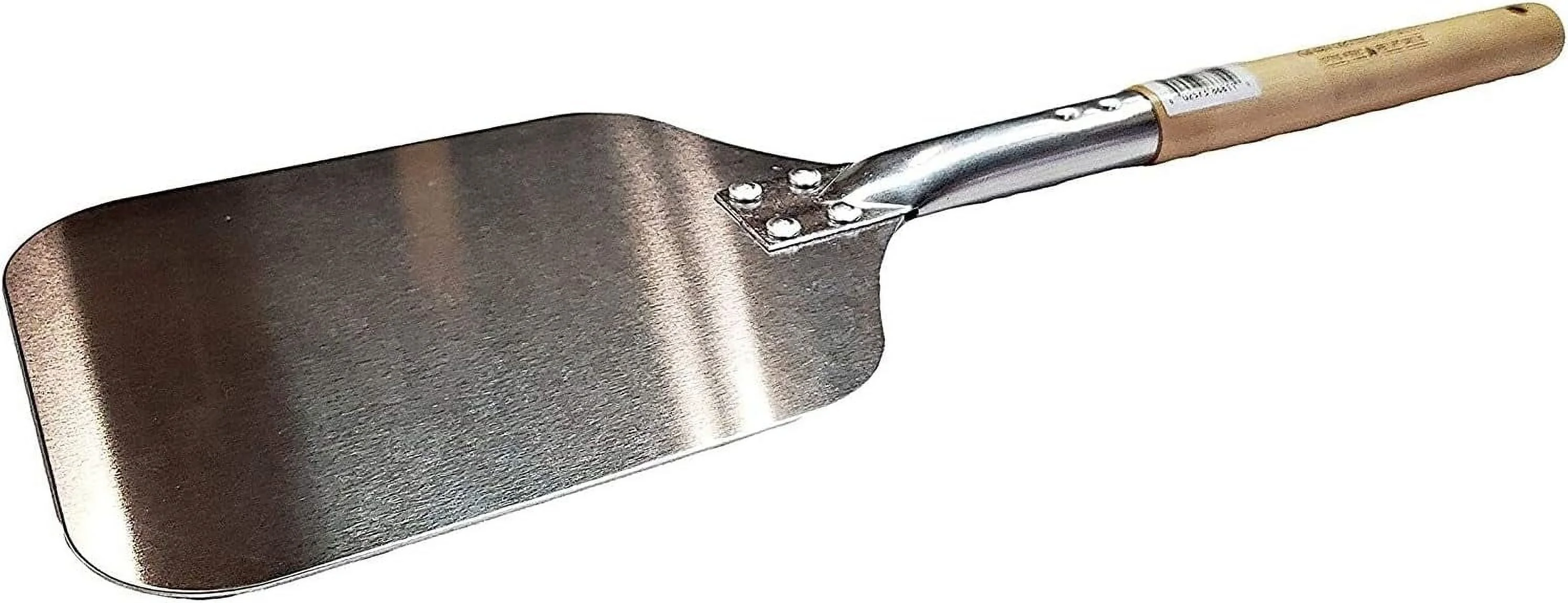 Grill GMG-4109 Indoor Outdoor Pizza Oven Turning 8 by 6 Inch Stainless Steel Peel with Wooden Handle for Davy Crockett and Trek Ovens