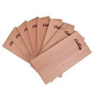 Camerons Grilling Planks - 8 Pack Alder - Premium 5.5 x 11.5 Alder for Barbecue Salmon, Seafood, Steak, Burgers, Pork Chops, Vegetables and More!
