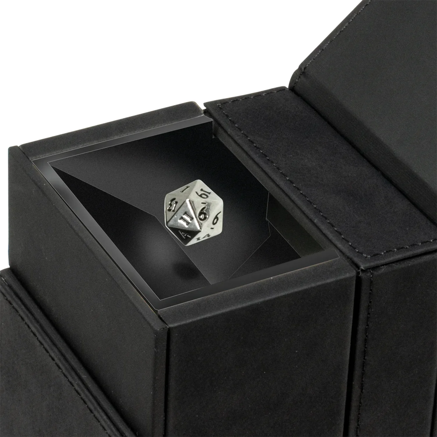 Jet Black Alcove Dice Tower