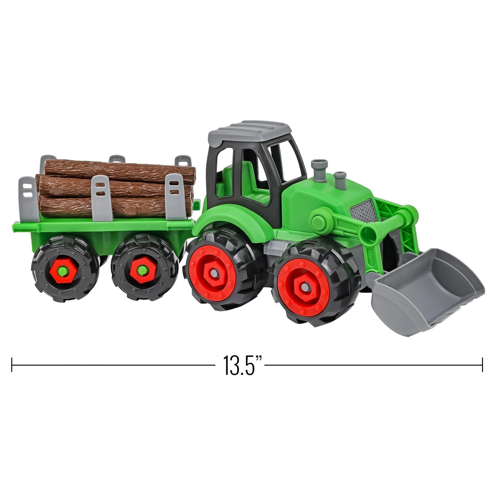 Kidplokio Farm Trucks Pretend Play Toy Set Toddlers Boys Ages 3 and Up
