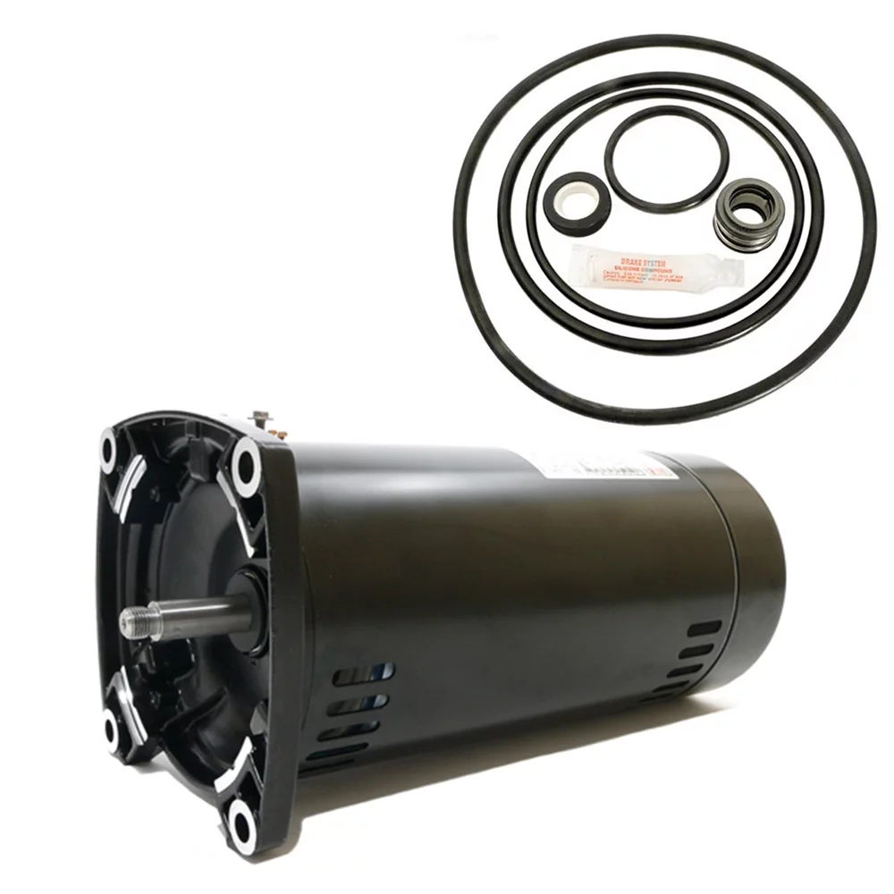 Puri Tech Replacement Motor Kit for Sta-Rite Dyna-Glas 1HP MPRA6E147L AO Smith USQ1102 w/ GO-KIT-47
