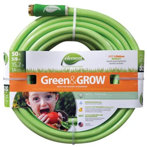 Element ELGG58050 Green & Grow Garden Hose, 5/8