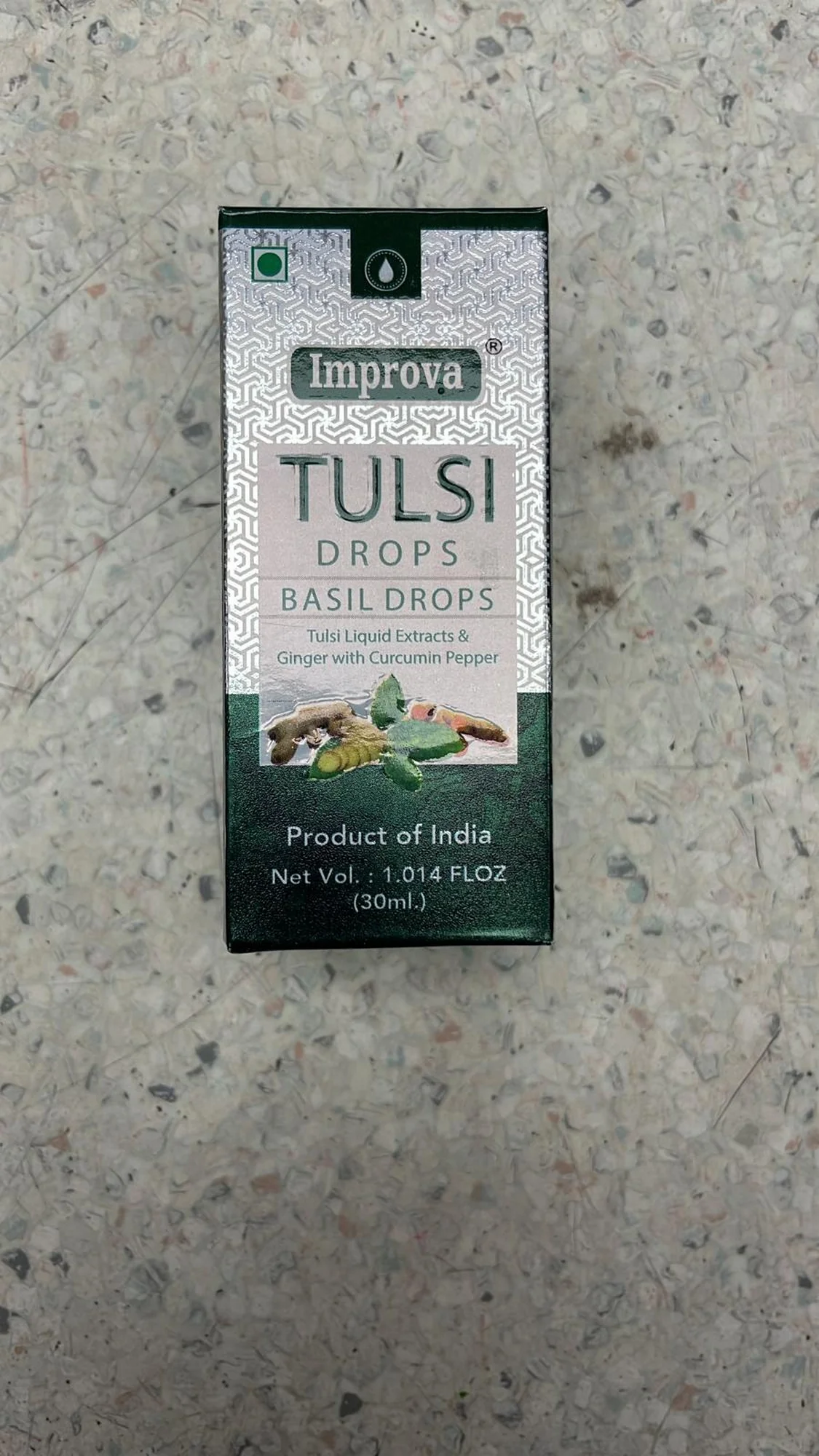 IMPROVA Tulsi Drops  Natural Immunity Booster  - 30 ML (1.014 FL Oz)