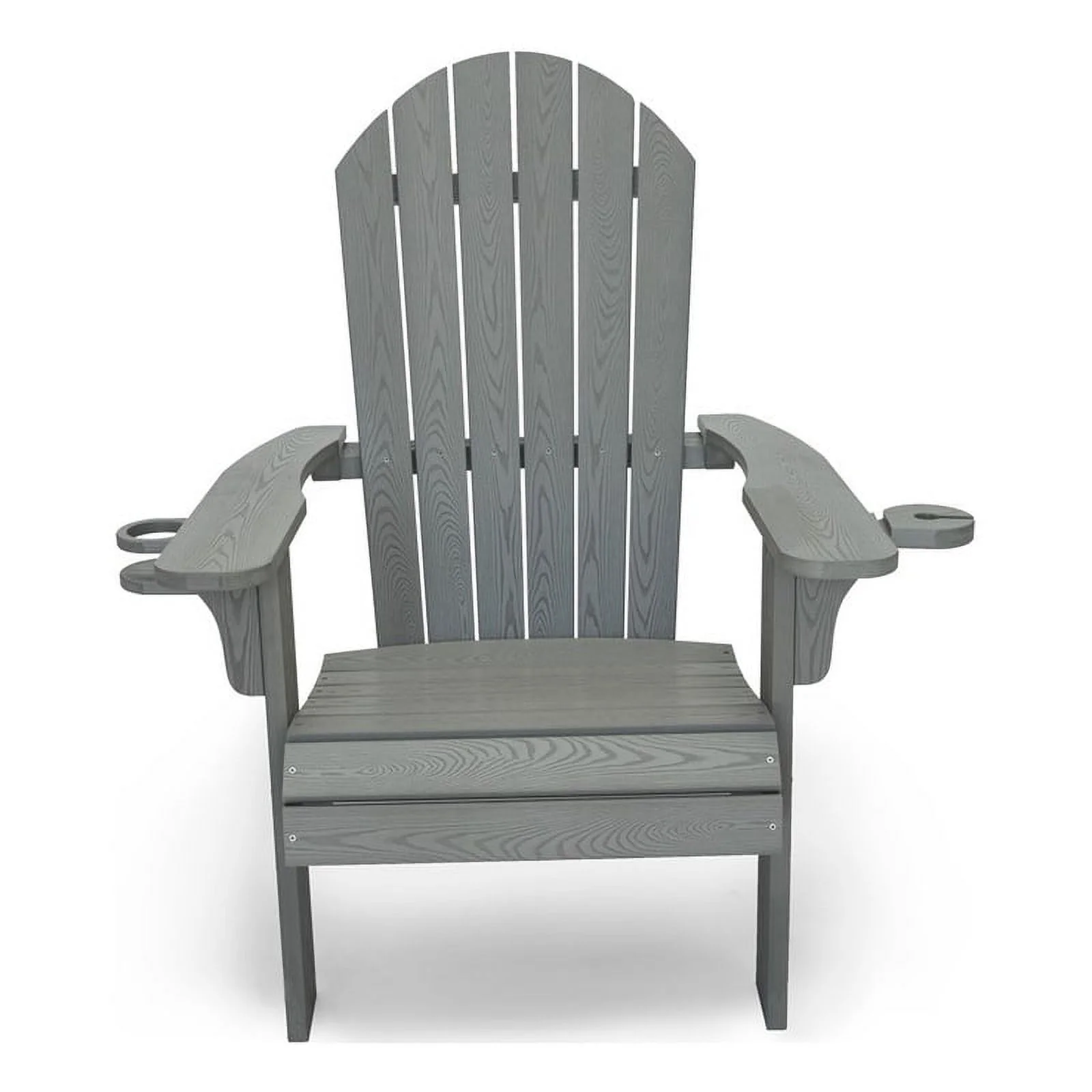 Westwood Gray All Weather Outdoor Patio Adirondack Chair