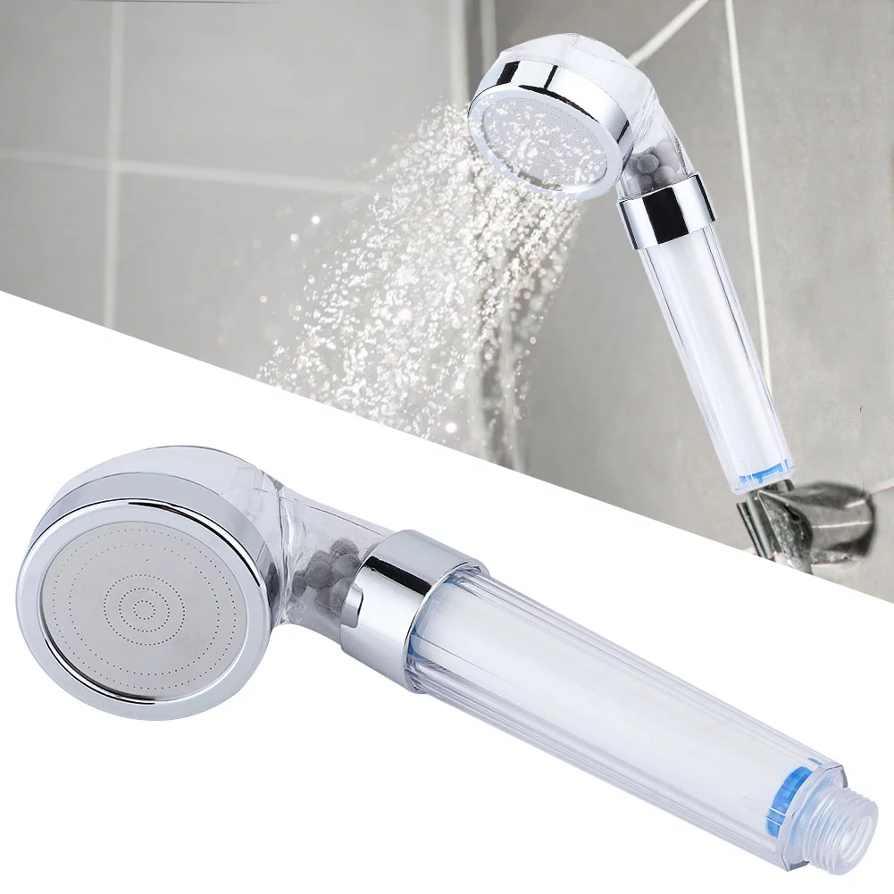 Hand Shower Negative Ions Pressurized Handheld Shower Head Bathroom Showering Bathing Sprinkler (#1)