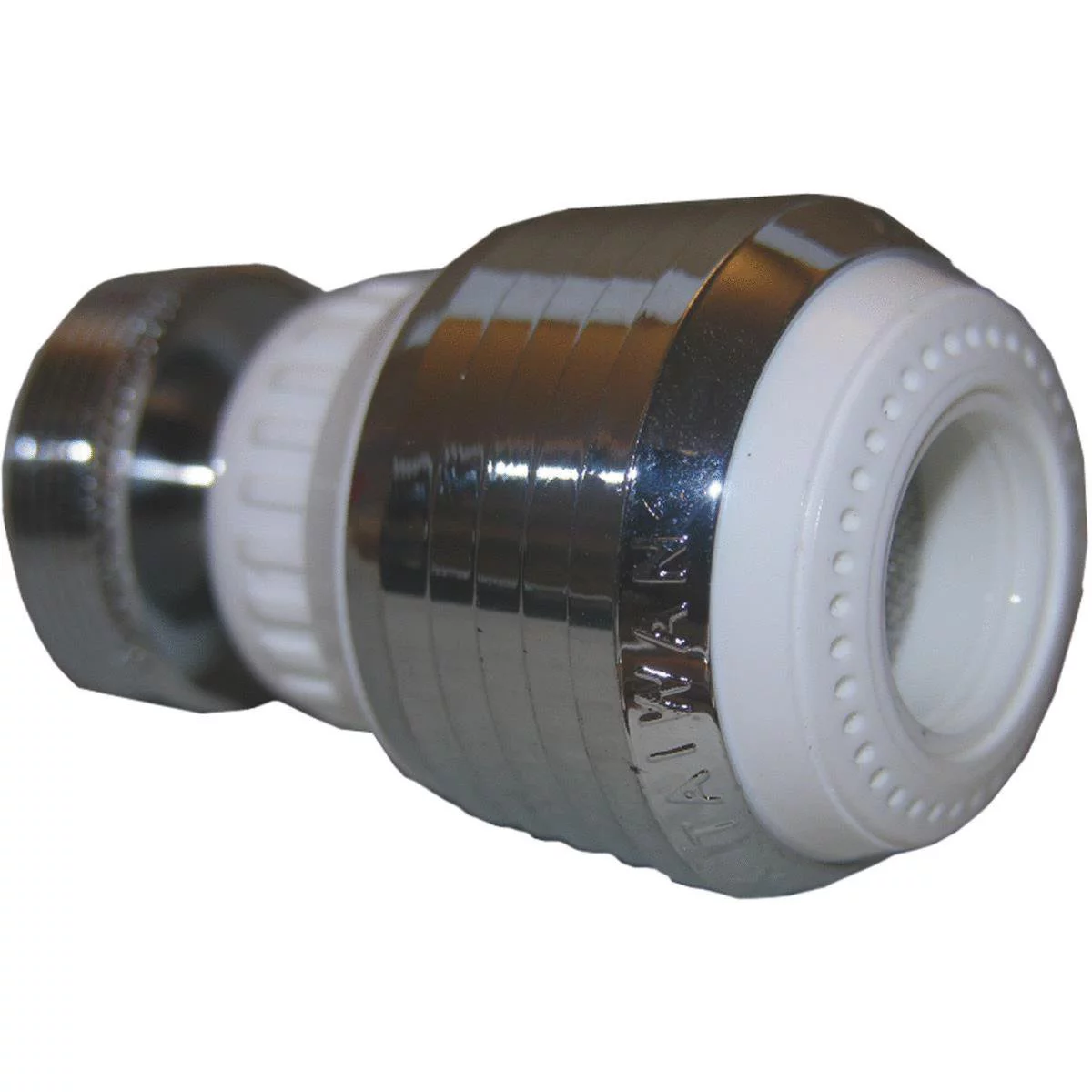 Larsen Supply #09-1223 WHT/CHR SwivSpr Aerator