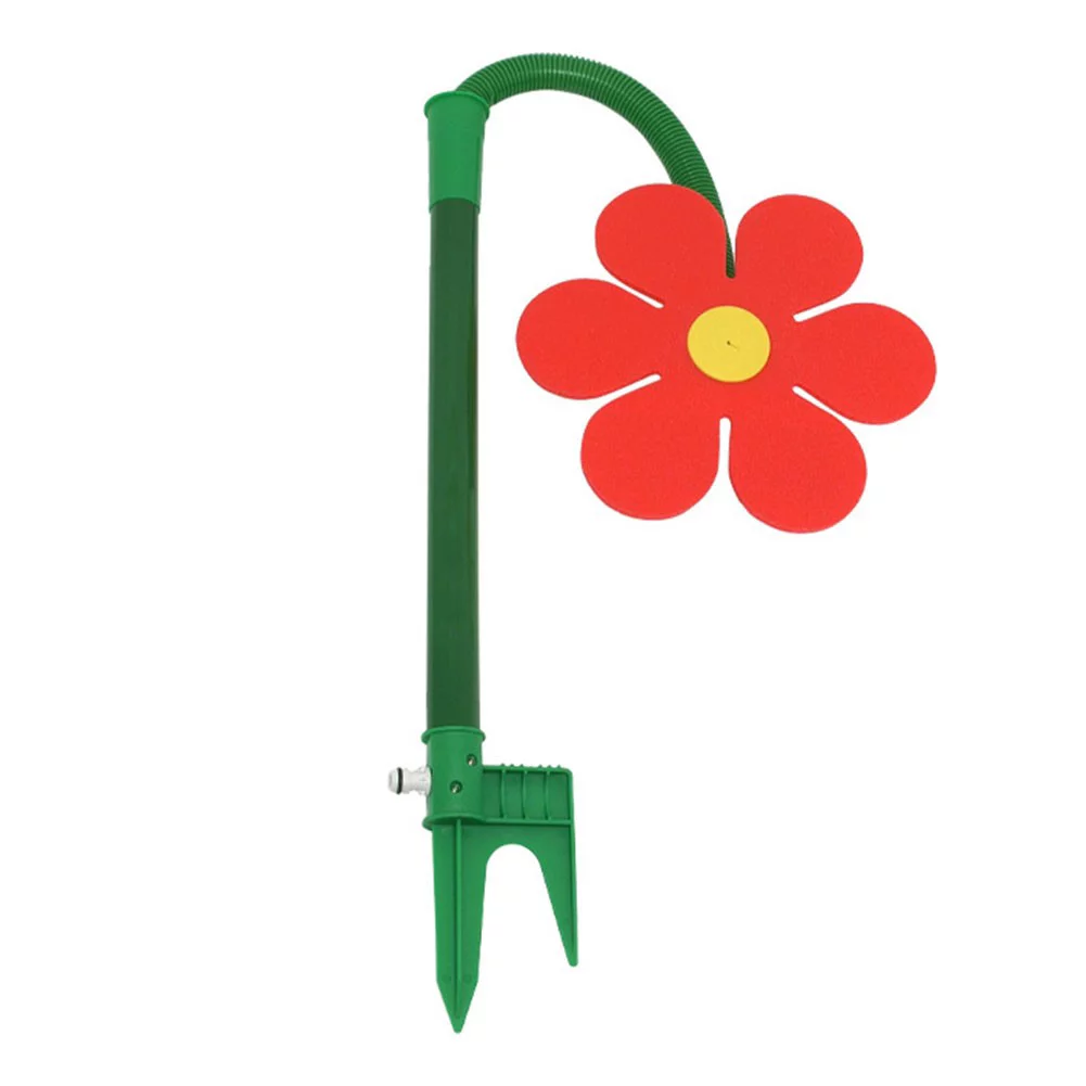 Garden Sprinkler Flower Shape 360 Degree Crazy Rotating Garden Sprinkler