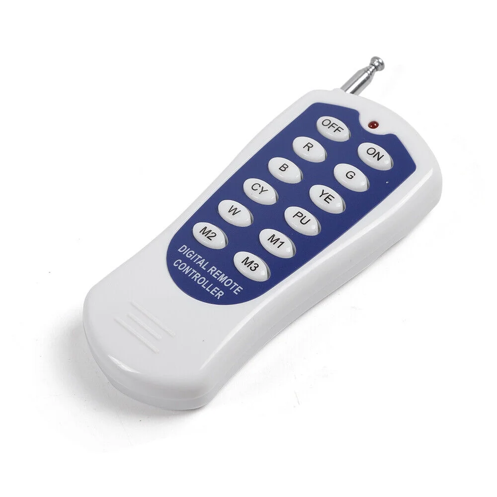 RGB LED Underwater Fountain Swimming Pool Light Waterproof Lamp & Remote NEW