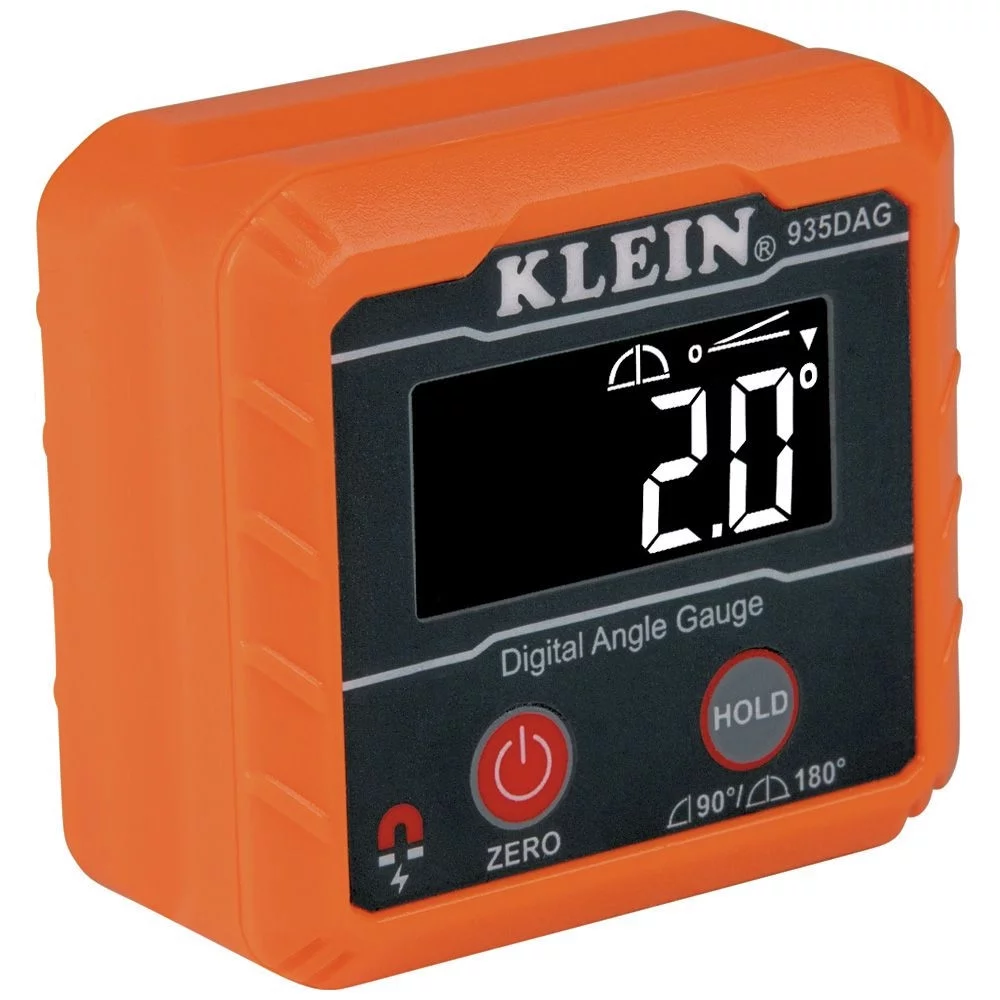 Klein Tools Digital Angle Gauge and Level, Orange