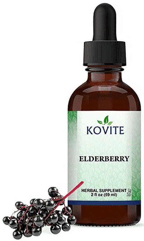 Kovite Kosher Sambucus Elderberry Extract 500 mg  - 2 oz.