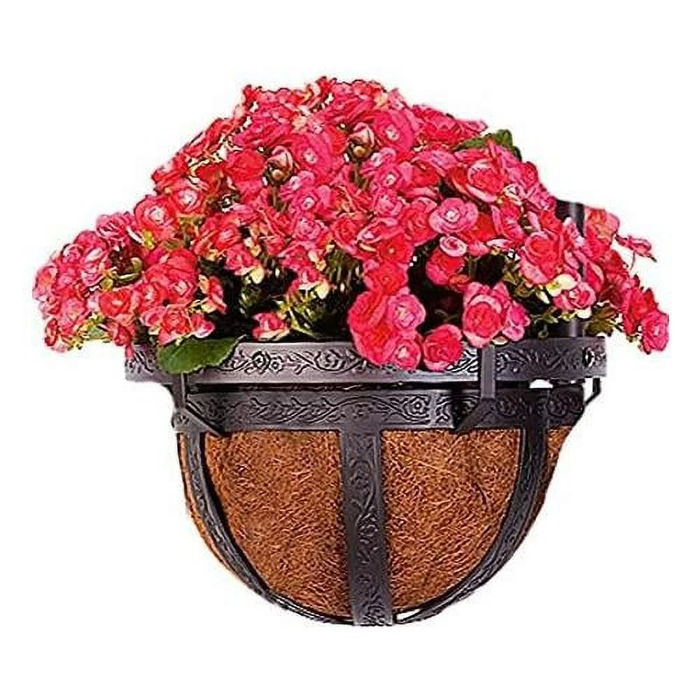 Basket Planter For 8' Steel Garden Obelisk, In Bronze