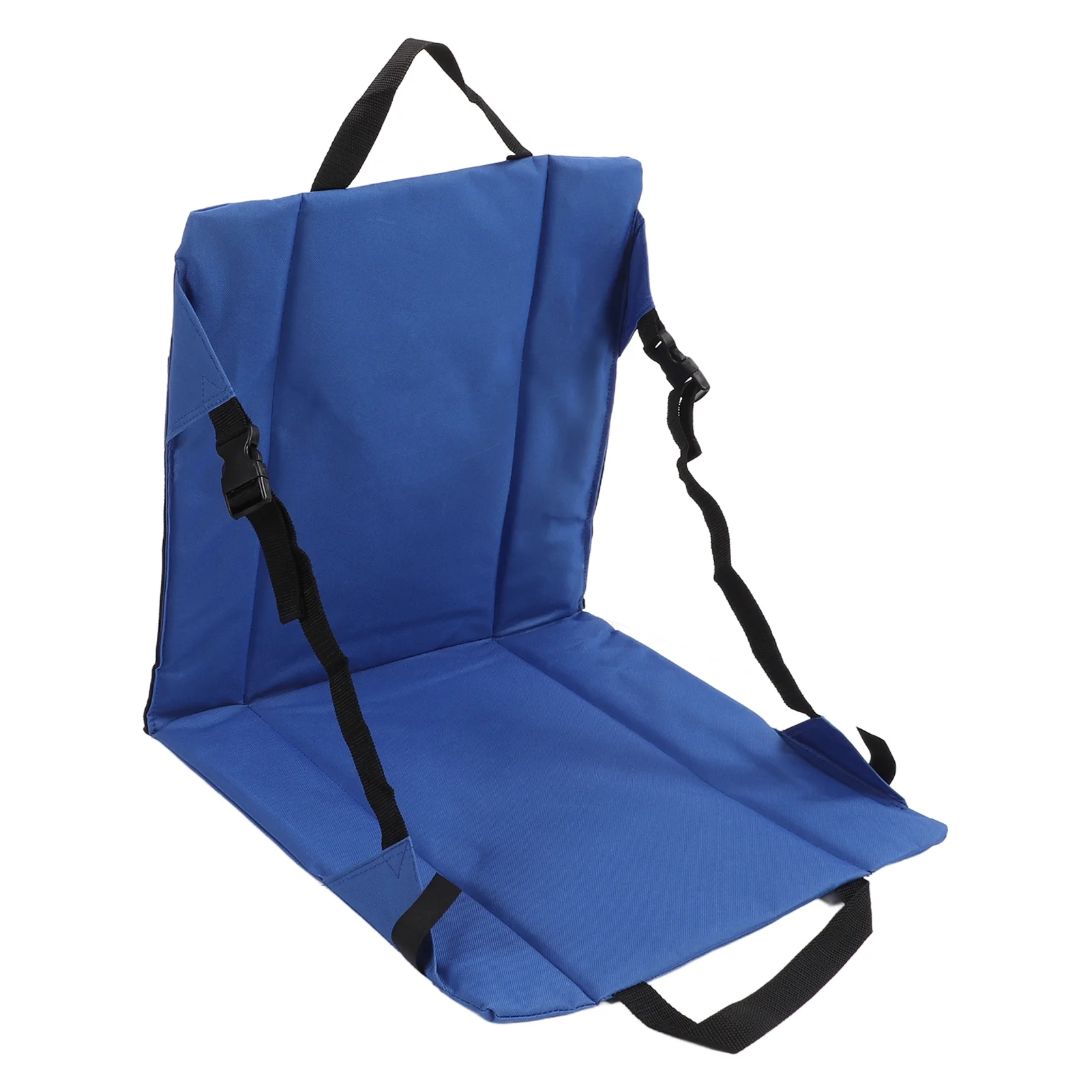 DEWIN Outdoor Folding Fishing Chair Seat Portable Rocking Chair Cushions for Beach Stadium Blue