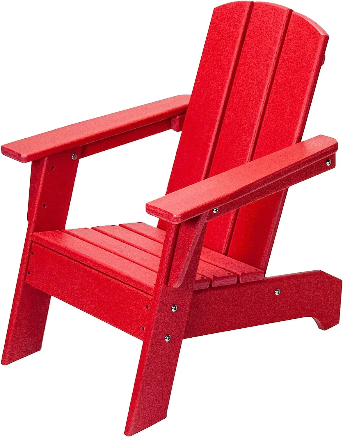 All Weather Resistant, Indoor Outdoor  Chairs For Children And Pets, Outdoor Patio Backyard Furniture (Red)