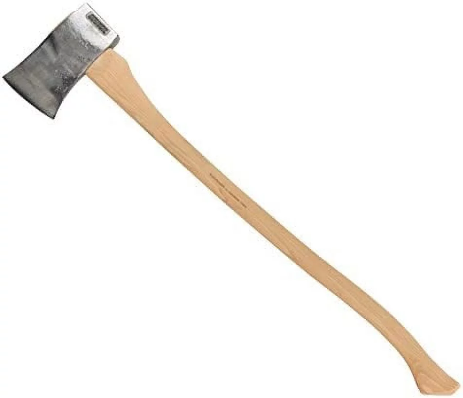 Felling Axe, 4 Lb, Hickory, 35-3/8 In