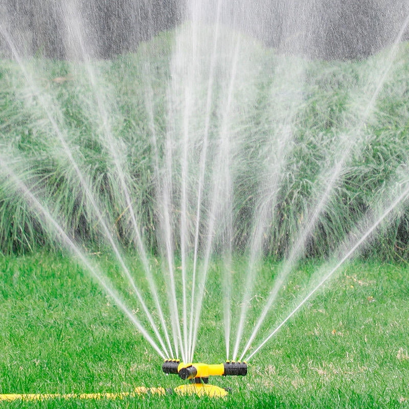 360 Degrees Automatic Rotation Sprinklers Gardening Tools Courtyard Lawn Large Area Coverage Watering Sprayers Garden Nozzle