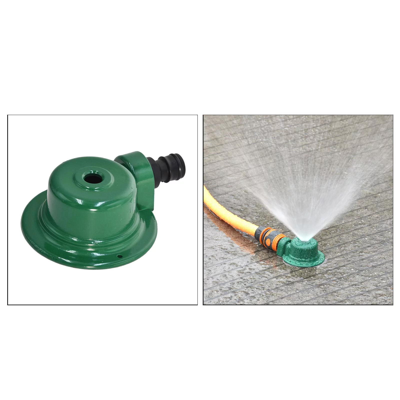 Metal Garden Sprinkler Yard Lawn Spray Irrigation Water Sprayer