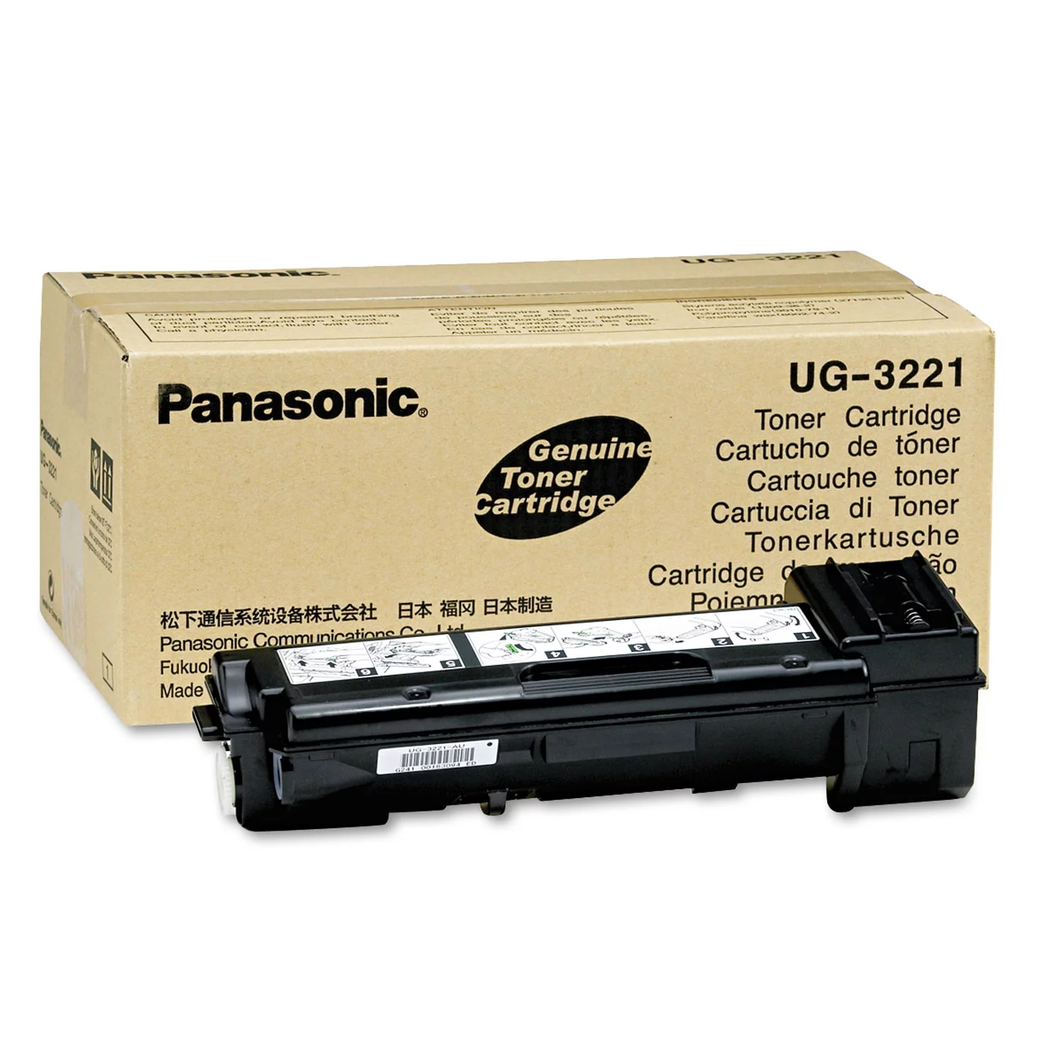 Panasonic UG3221 Toner 6000 Page-Yield Black