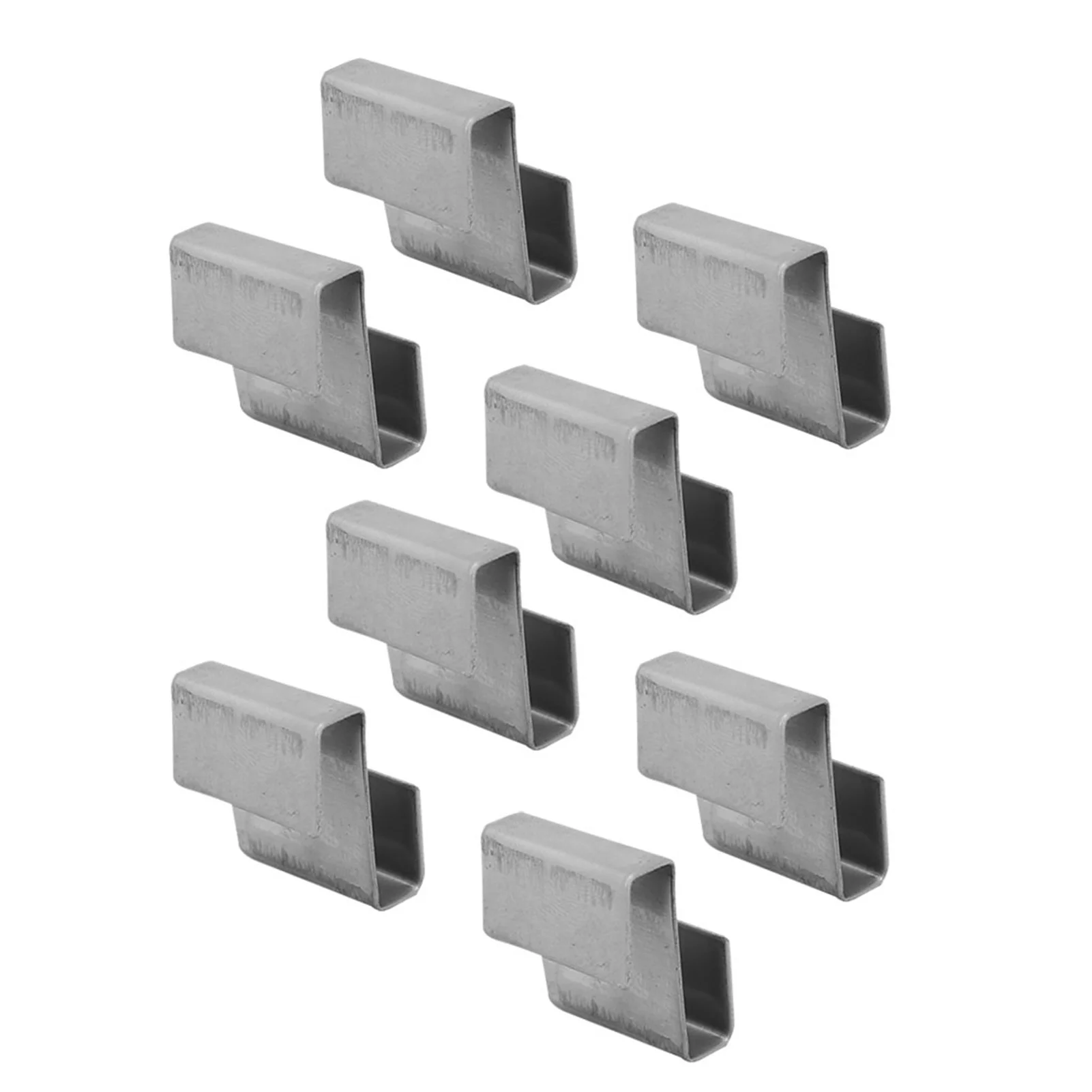 50pcs Glass Clamp Practical Stainless Steel Greenhouse Overlap S Clips Durable Glass Frame Fixing Clamp