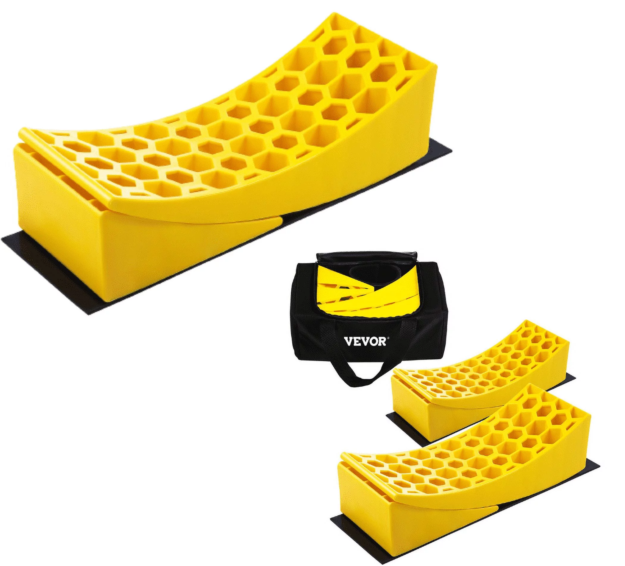 2 Pack RV Leveling Blocks - Fast and Precise Camper Trailer Leveling (35000 lbs Capacity)