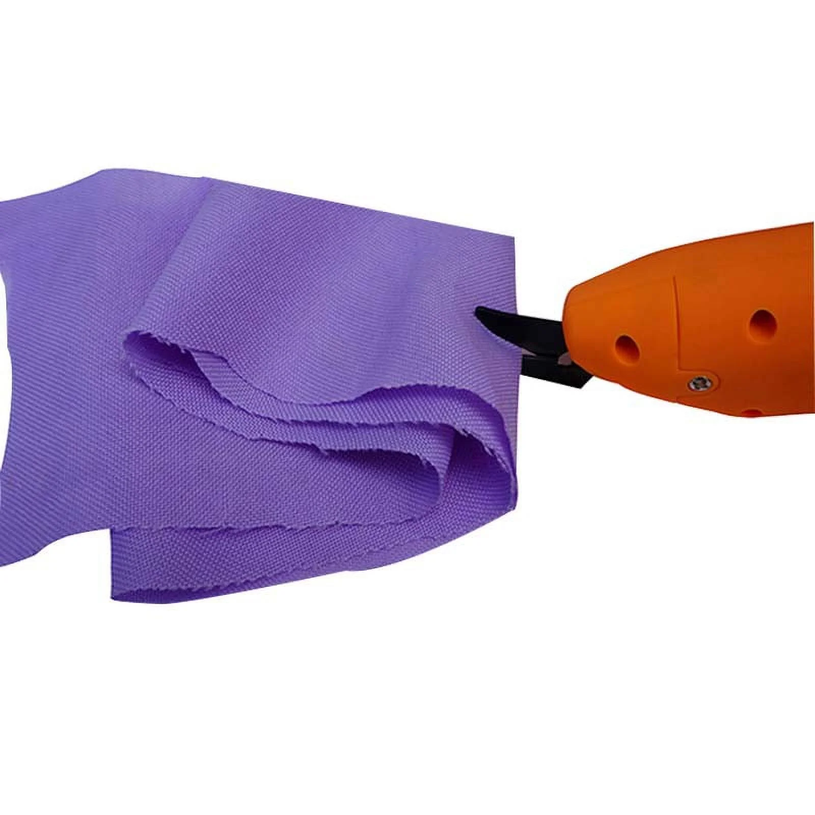 INTBUYING Electric Fabric Scissors Mat Carpet Rubber PVC Cutting Machine Cutter Shears Portable AC 100V-240V