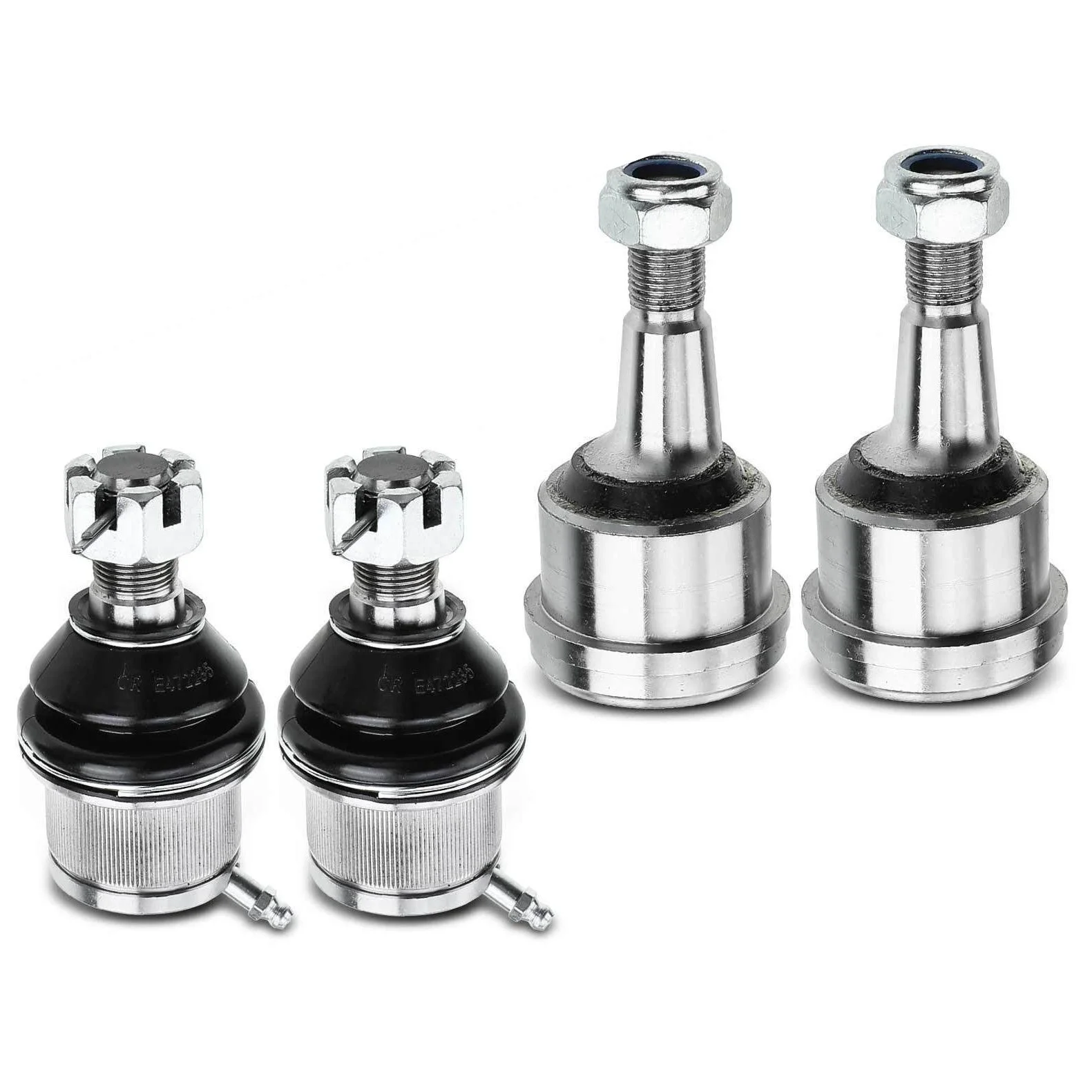 Teledu 4Pcs Front Ball Joint For 03-13 Dodge Ram 1500 Ram 2500 Ram 3500 Ram 2500 3500