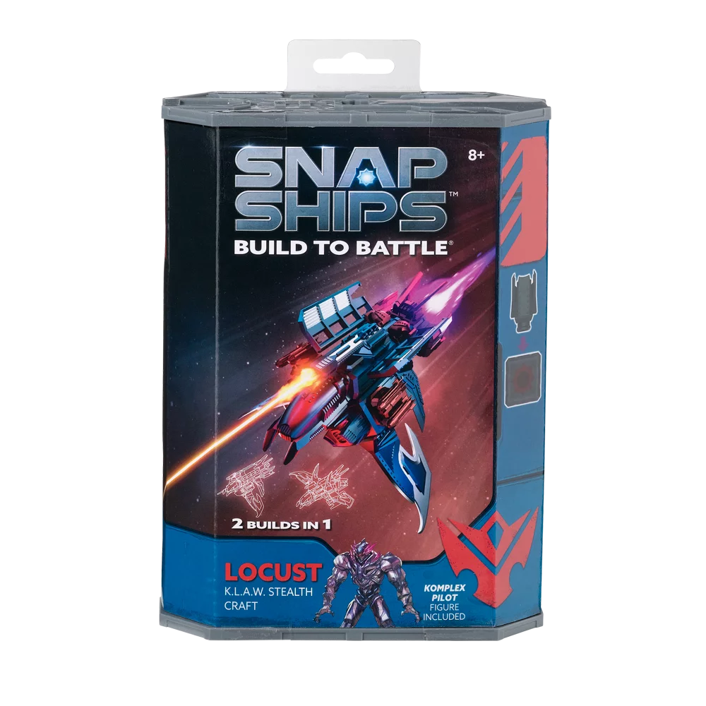 Snap Ships Locust Klaw Stealth - Build to Battle
