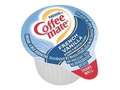 Coffee mate Original Liquid Coffee Creamer Singles, Lactose-Free, 0.375 Fl Oz, 108 Ct