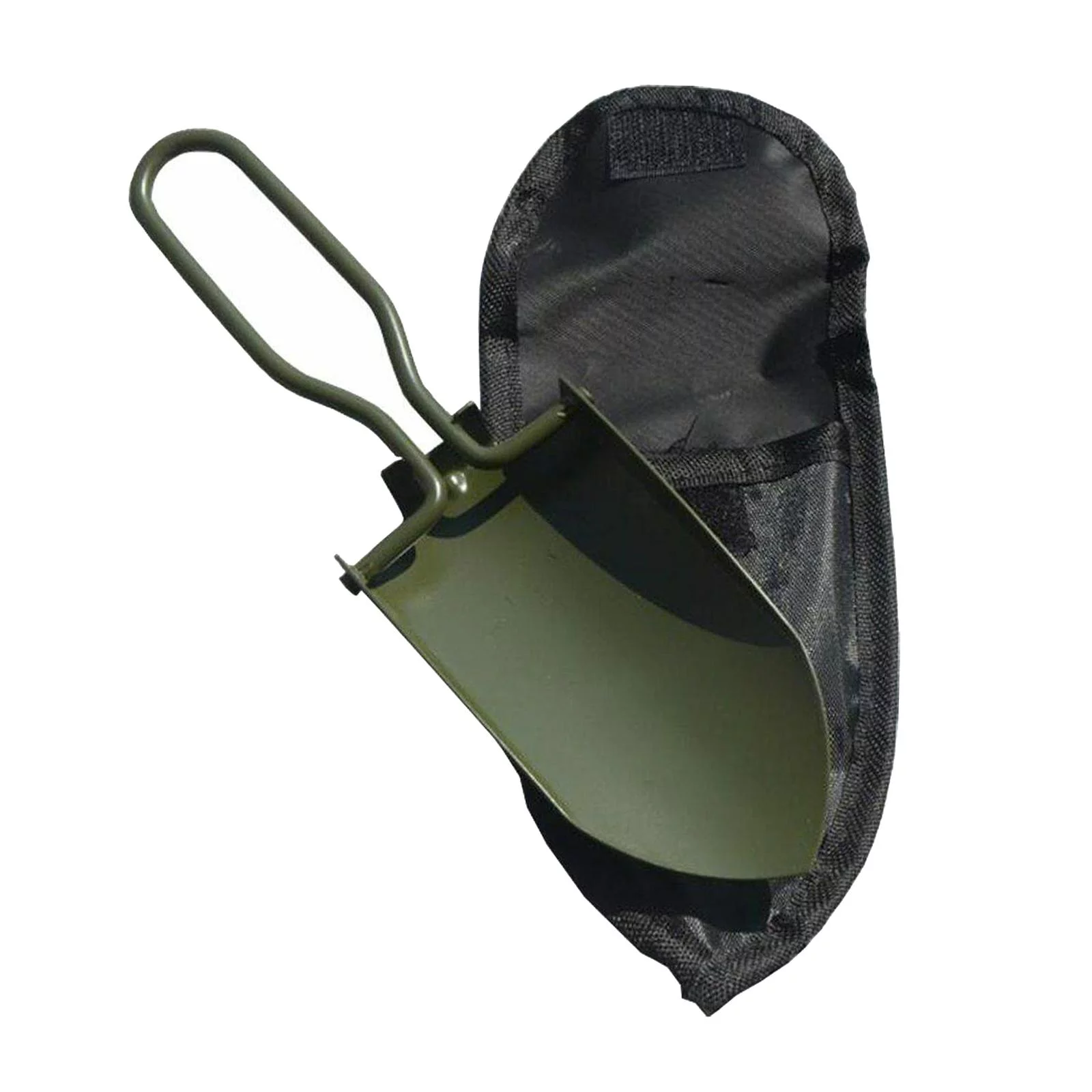 oshhnii 3xMini Garden Spade Shovel Gardening Planting Tool Folding Portable Green
