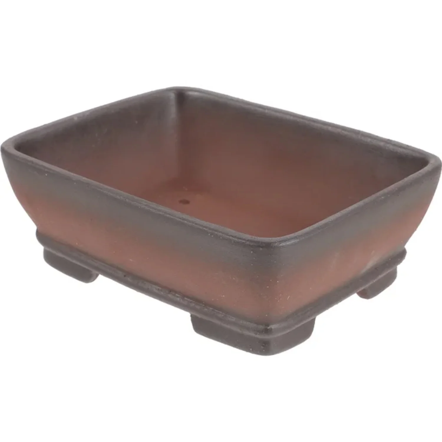 Small Portable Purple Sand Succulents Planter with Drainage Hole for Terracotta Clay Plants  Ideal for Indoor and Outdoor Decoration  Compact Size for Desktop or Shelf Display  Handmade D