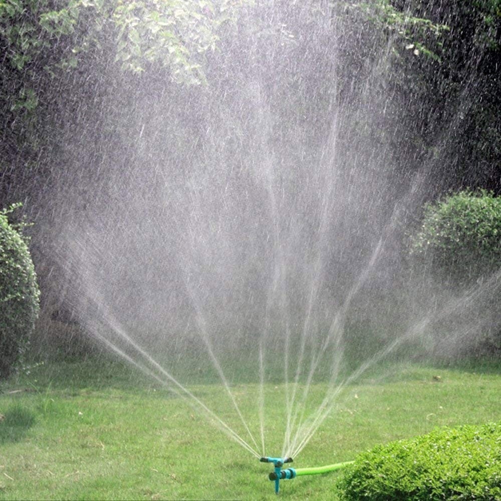 360 Degree Automatic Rotating Garden Water Sprinkler Sprayer Lawn Watering System Garden Sprinklers Irrigation Nozzle