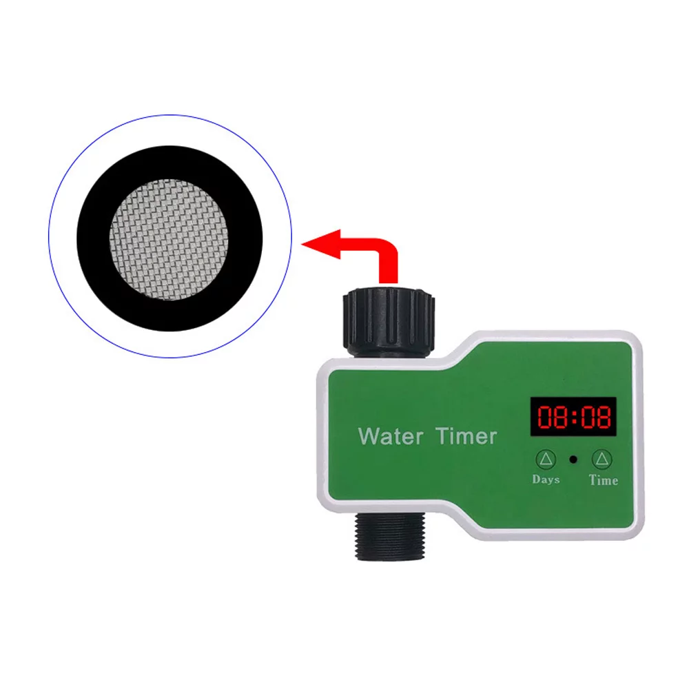 LCD Screen Garden Irrigation Control Device Auto Water Saving Timer
