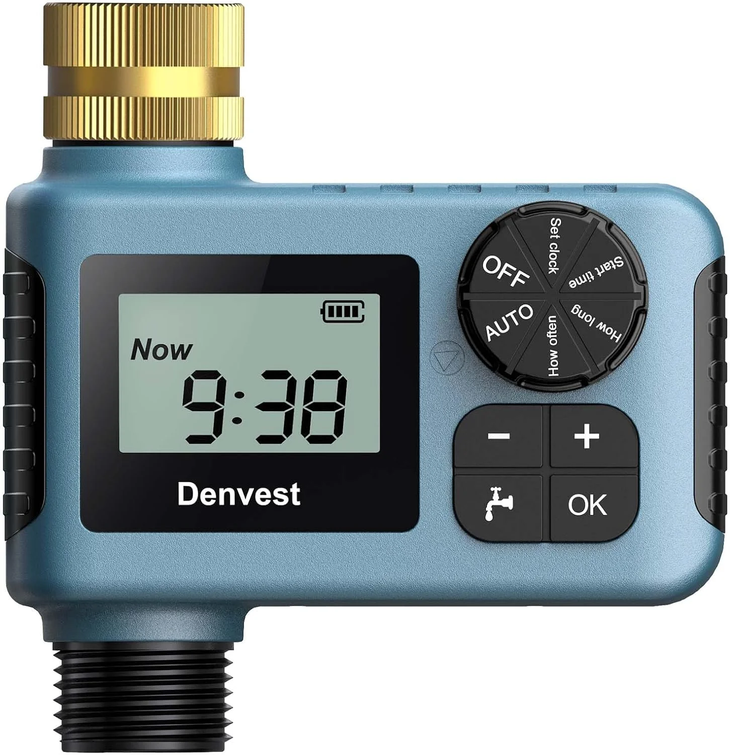 Hose Timer  Water Timer for Garden Hose Faucet  Sprinkler Timer Outdoor  Irrigation Timer with Rain Delay/Manual for Garden/Outdoor Hose  Yard  Lawns  1 Outlet