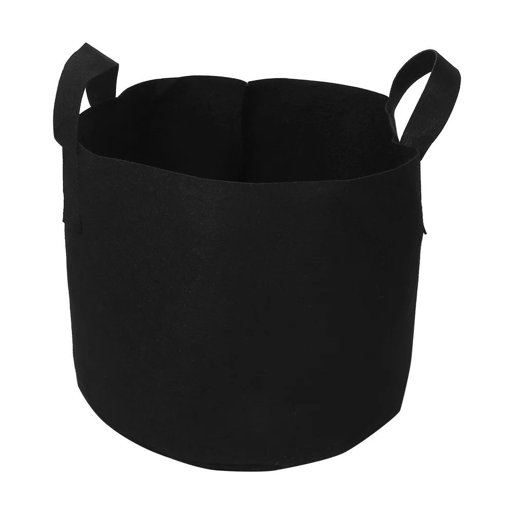 ZPSHYD Plant Grow Bag, Aeration Fabric Pot 1/2/3/5/7/10 Gallon Black Plants Growing Bag Vegetable Flower Aeration Planting Pot Container(30 x 37 cm（7 Gallon ）)