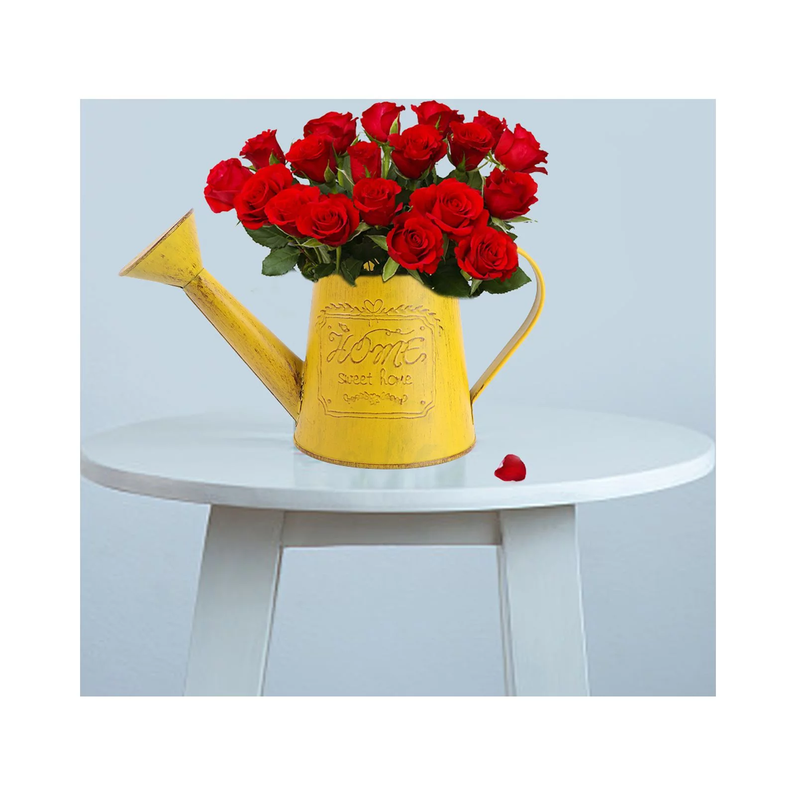 1Pc Creative Succulent Planter Chic Balcony Flowerpot Antique Plants Pot (Random Color)