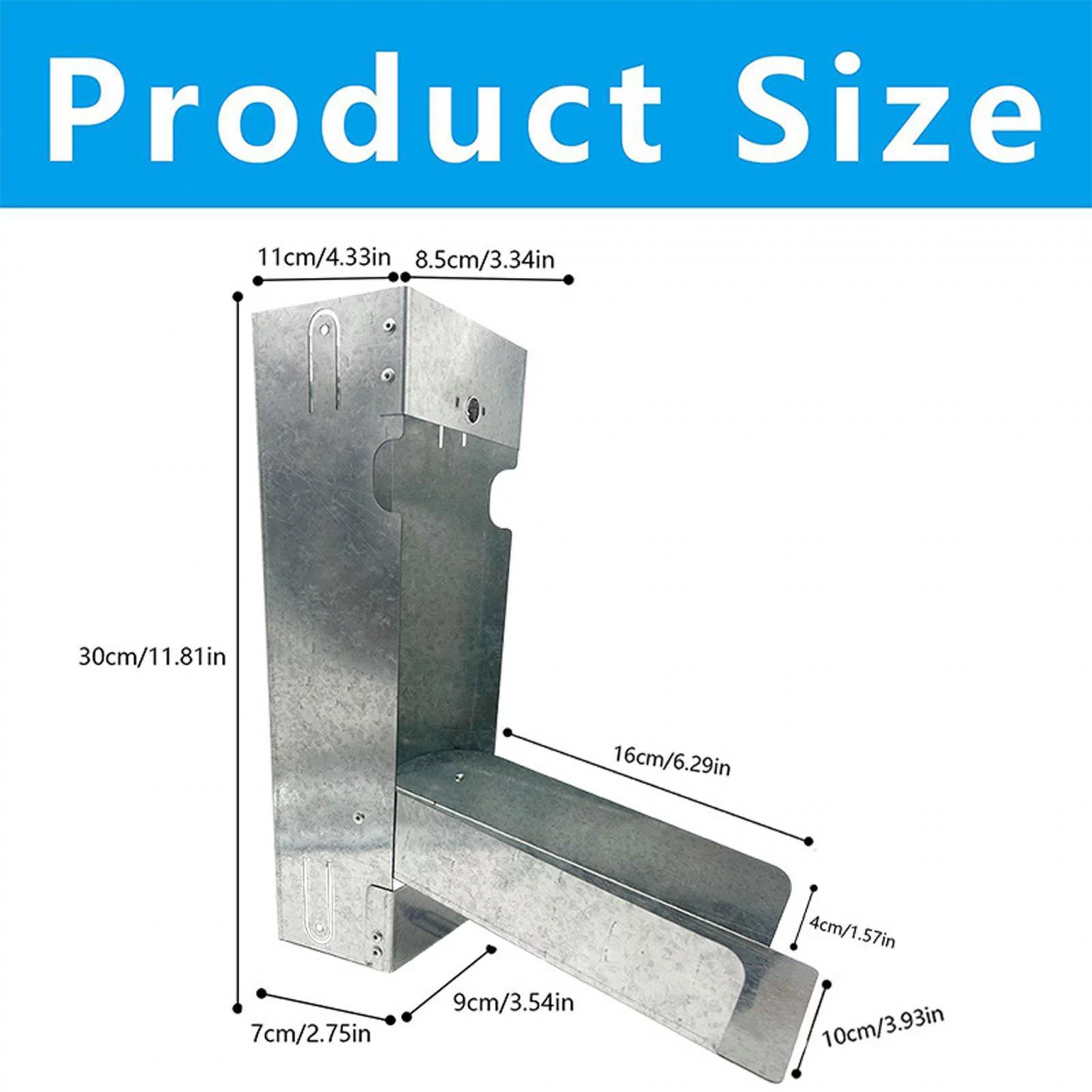 Colaxi Downspouts System Rust Resistance Rain Barrel Diverter Catching