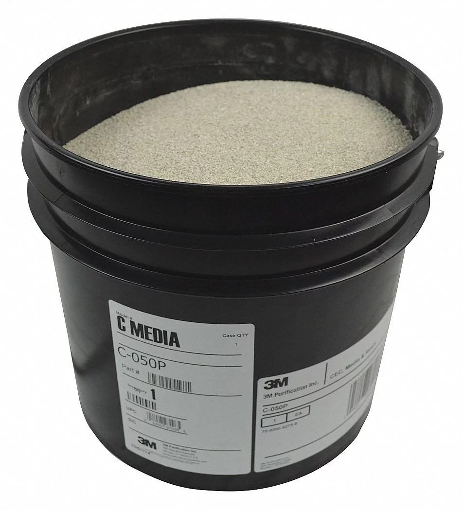 3m Aqua-Pure Filter Media,0.5 cu ft,45 lb C-050P