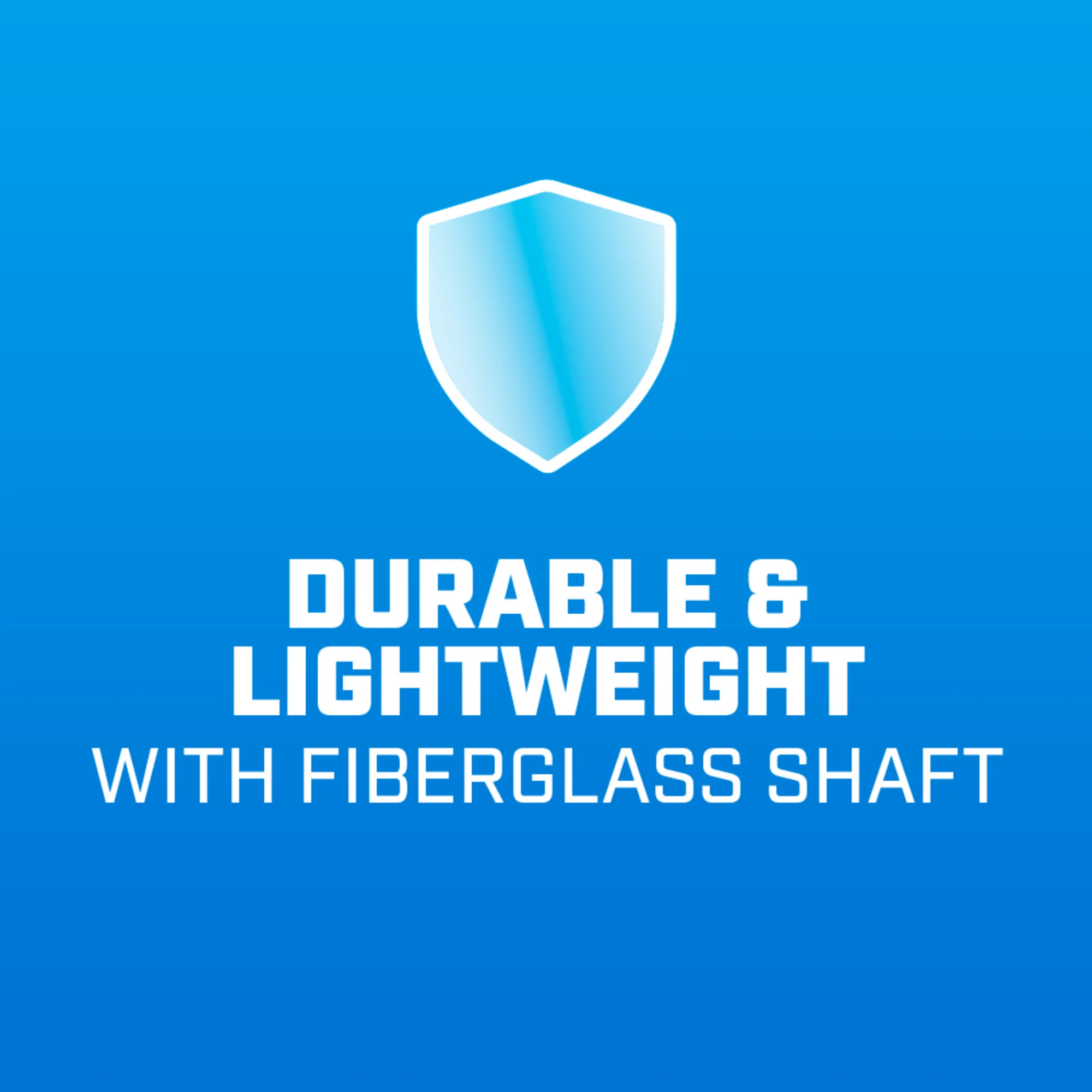 HART Aluminum Scoop Shovel with Fiberglass Shaft and Plastic D Handle