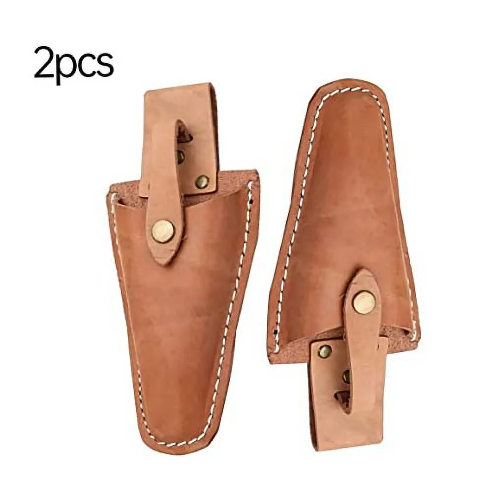2 Pack Sheath Pouch Holder Tool Pouch for Pruning Shears Pruner Pruning Shears Hanging for Garden Pruning Pliers Shears Shears