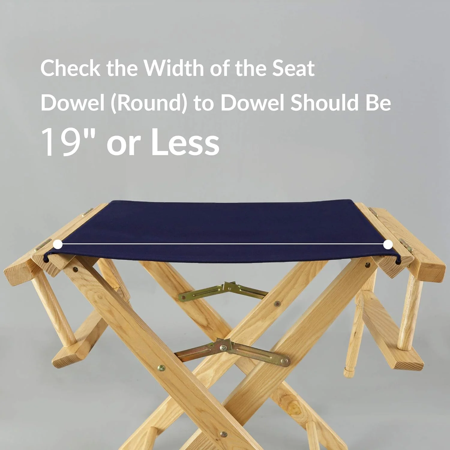 Director Chair Canvas, 18.5