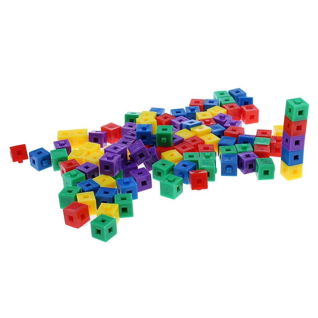 100pcs 1cm Building Bricks Blocks Development Playset