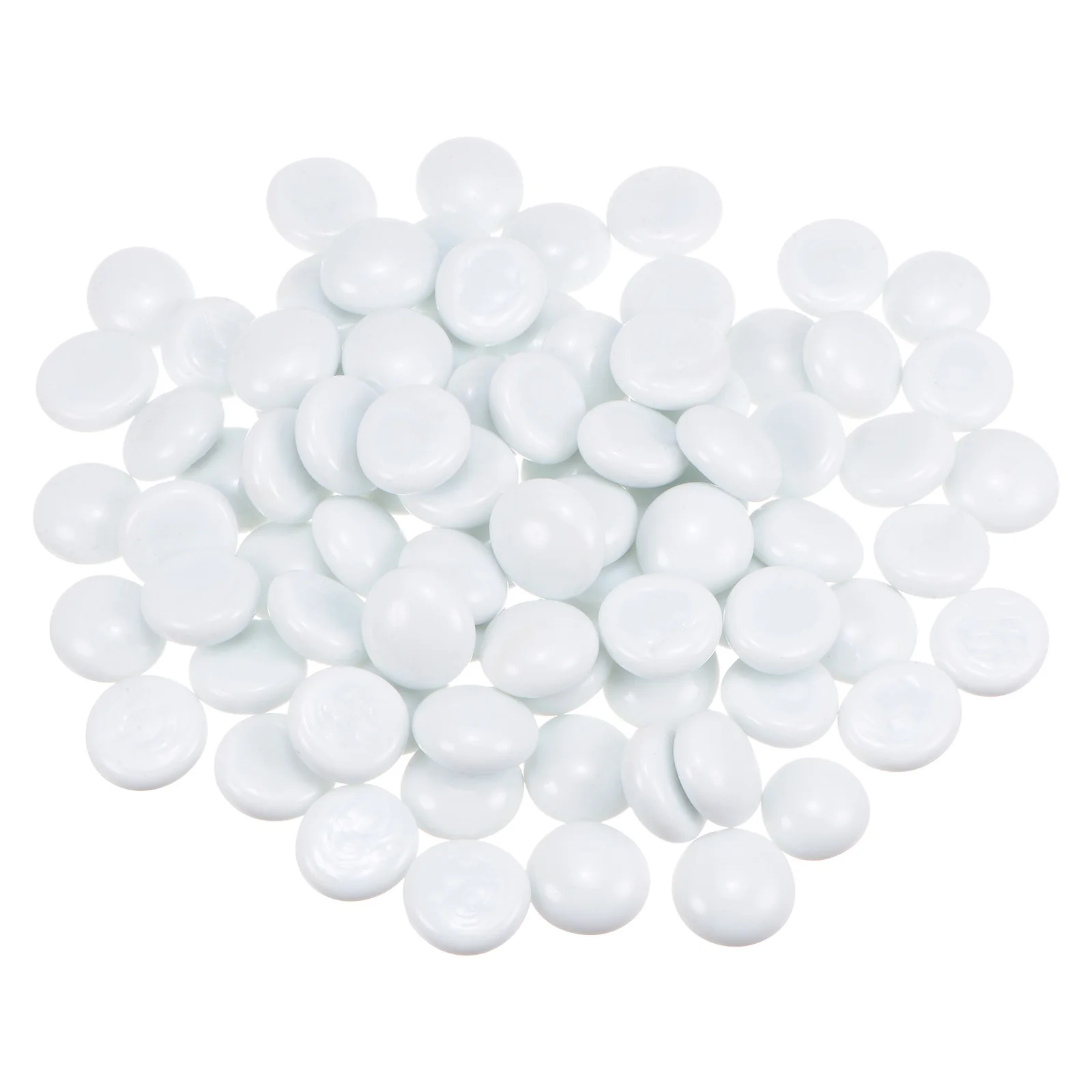 81pcs Fire Glass Beads for Fire Pit, 3/4