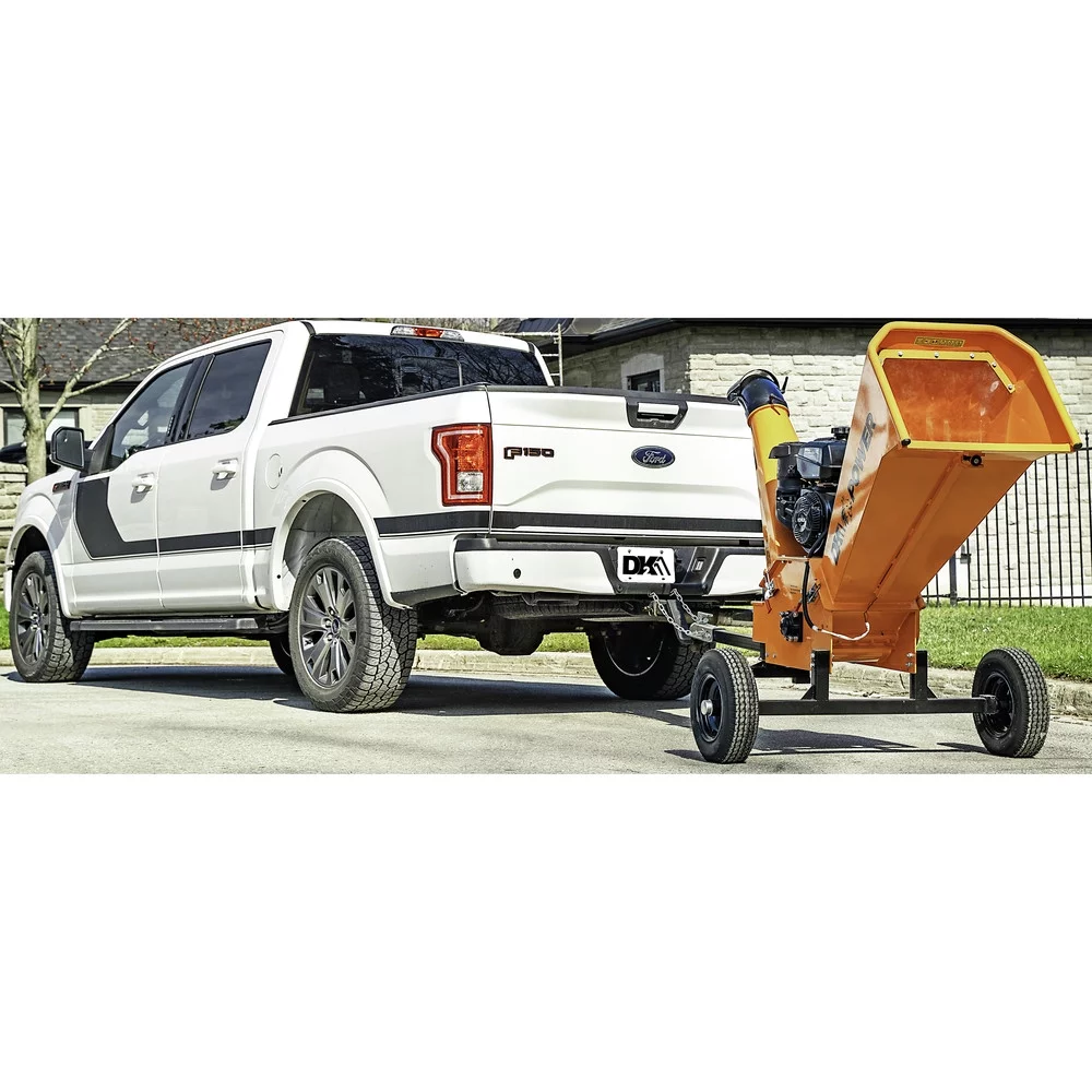 Detail K2 OPC506 6 in. 14 HP Cyclonic Chipper Shredder with KOHLER CH440 Command PRO Commercial Gas Engine