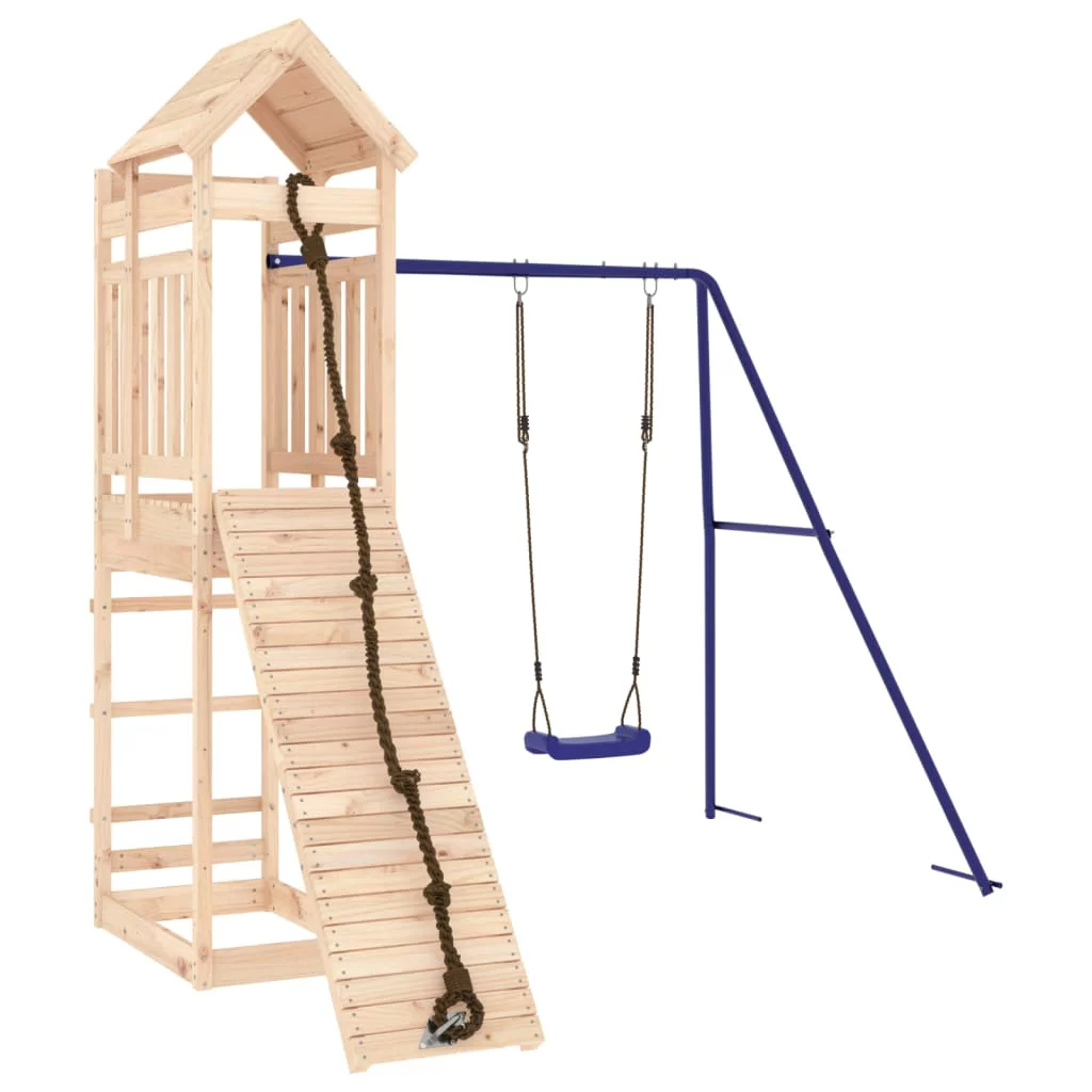 Anself Playset Solid Wood Pine