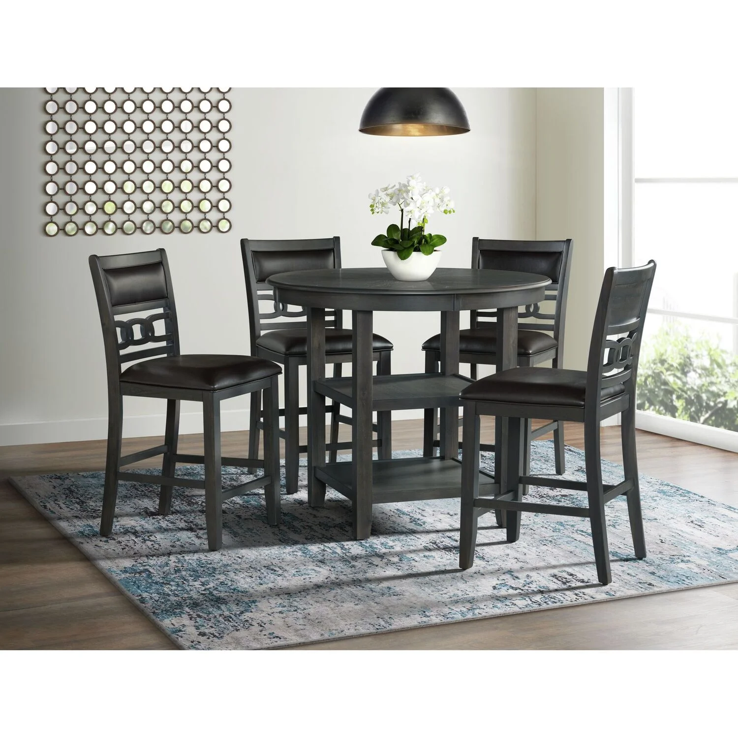 Picket House Furnishings Taylor Counter Height 5PC Dining Set