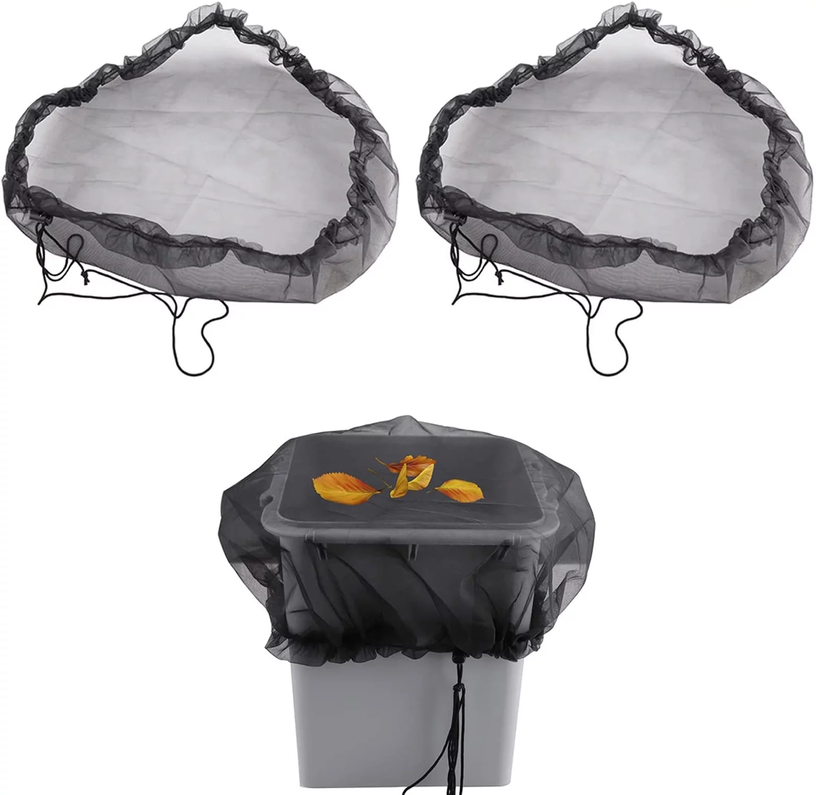 Bnnlsa Protective Cover Tool Barrels Diameter Rain for Rain Net Butt Adjustable Harvesting Cover Patio Garden