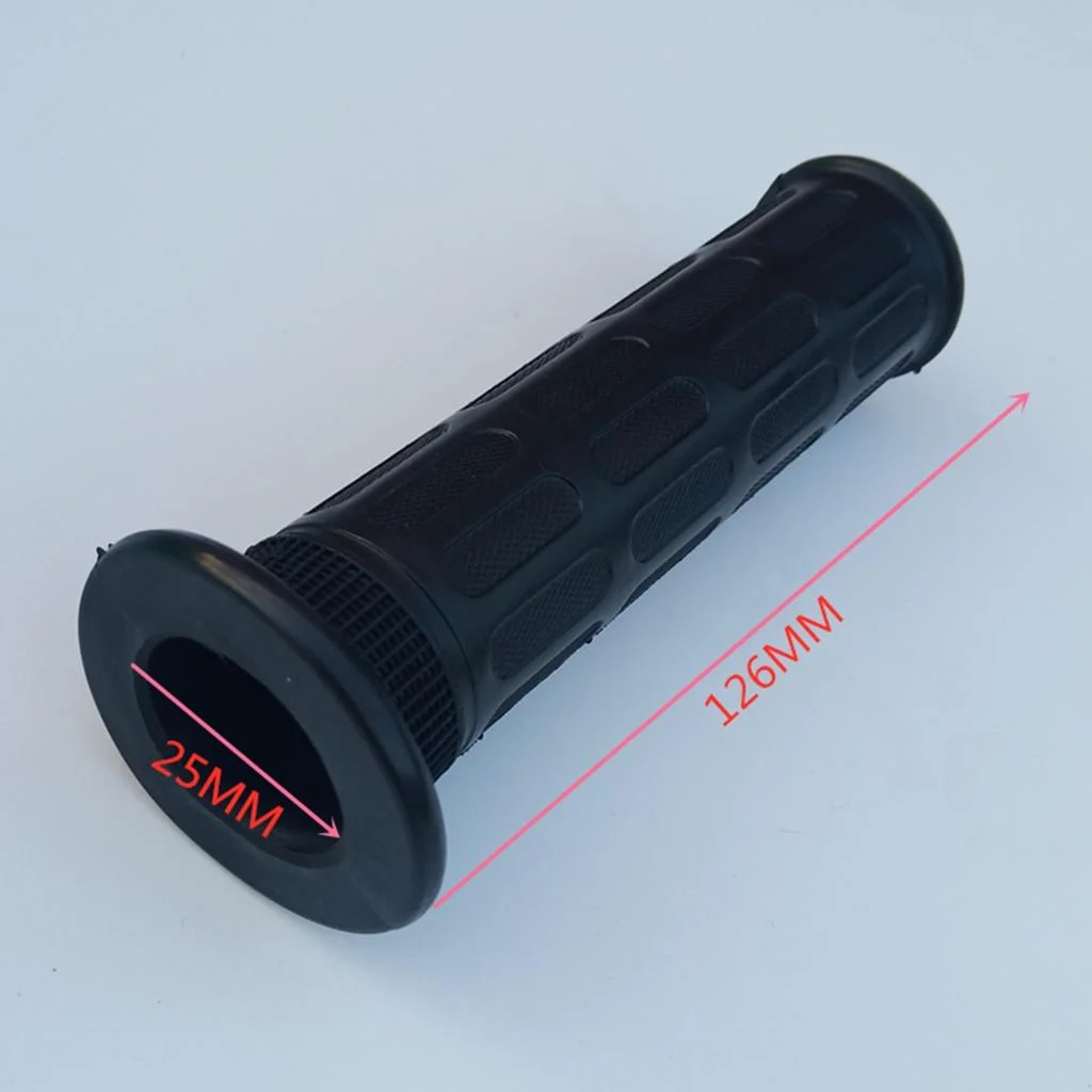 Colaxi 3xRubber Hand Grips Wheelbarrow Handle Grips Tricycle Handlebar Grips Black 3 Pcs