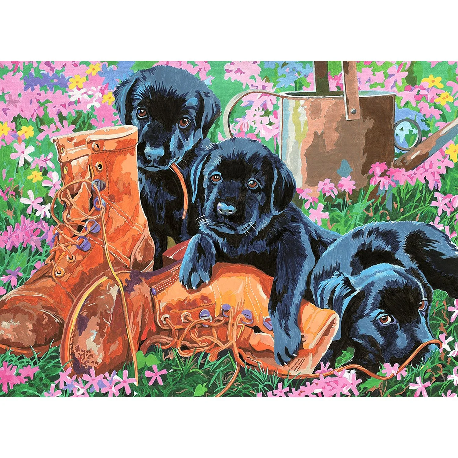 ROYAL - Large PBN Troublein the Garden