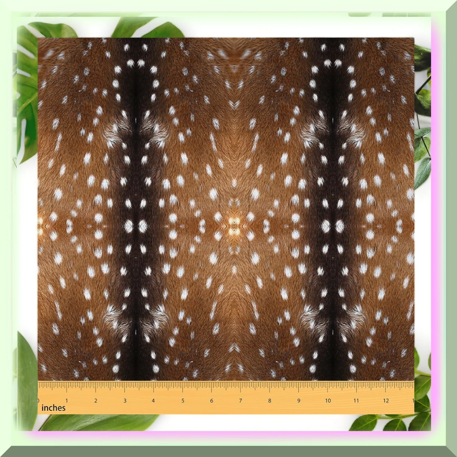 Cowhide Couture Outdoor Upholstery Fabric - 2 Yards of Luxury Western Farm Animal Print Decor for Chairs, Waterproof and No Real Cowhide