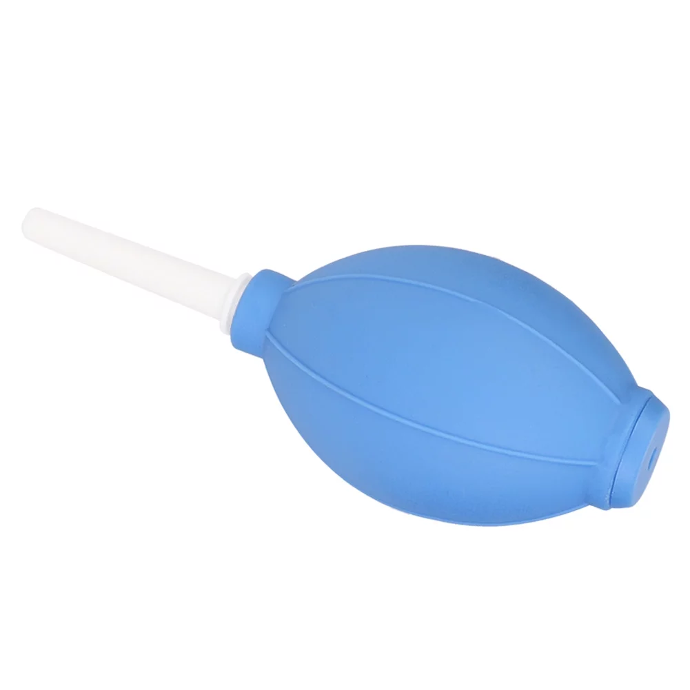 ZPSHYD Dust Ball Air Blower, Blowing Dust Ball Air Blower TPE Multi-functional Plant Dust Blower Camera Dust Cleaner Gardening Cleaning Tool(Blue)