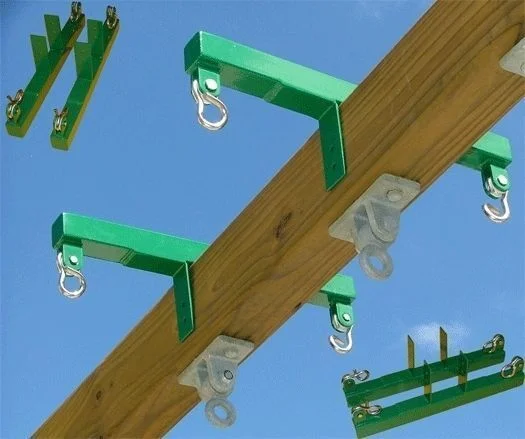 Swing Set Metal Glider Horse Blocks for Playset jungle Gym backyard Playground